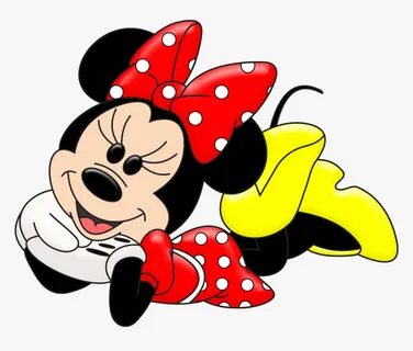 Red Minnie Mouse Png Clipart , Png Download - Minnie Mouse L