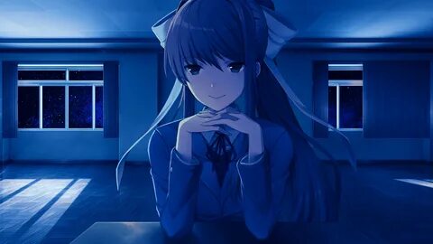 Just Monika Wallpapers - Wallpaper Cave