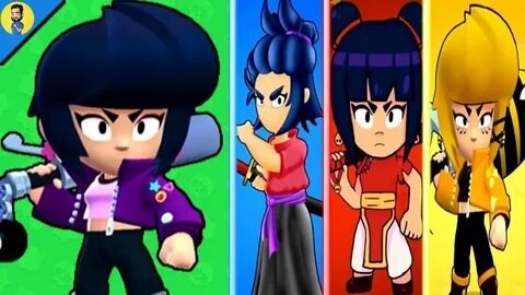 LAS MEJORES SKINS DE BIBI (FanArt) - Brawl Stars - YouTube