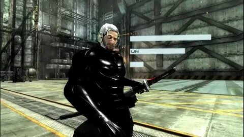 Metal Gear Rising PC mod Sam black suit - YouTube