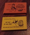 Monopoly Replacement Community Chest & Chance Cards Complete
