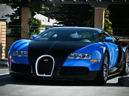Скачать обои Bugatti, Veyron, black, blue, раздел bugatti в 
