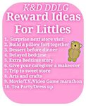 Reward Ideas For Littles - K and D DDLG by DDLG-Princess on 