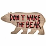 Don't Wake The Bear Buffalo Check Wood Wall Decor Hobby Lobb