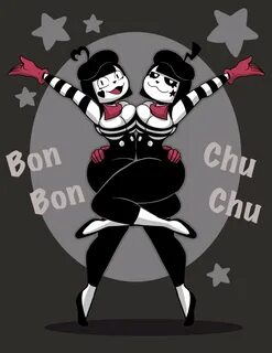 Some quick fanart of @derpixon 's adorable mime girls, Bonbon and Chuc...