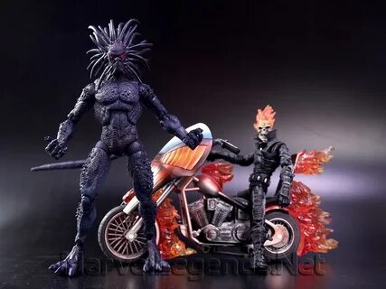 Blackheart and Ghost Rider. Marvel Legends