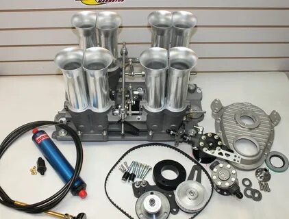 Hilborn 8 Stack - Small Block SB Chevy 265- 434 NEW- Complet