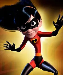 Violet Parr of the Incredibles (Pixar movie) The incredibles