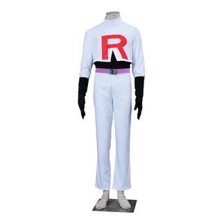 Pocket Monster/Pokémon Team Rocket James Cosplay Costume Aus