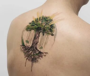 tree of life tattoo by Deborah Genchi 2 - KickAss Things