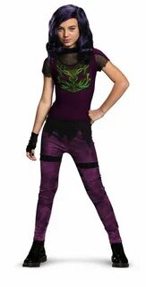 Disney Descendants Mal Isle Of Lost Girls Halloween Costume 