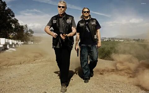 Clay and Jax - Sons of Anarchy wallpaper - TV Show wallpaper