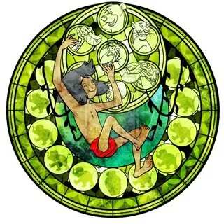 Jungle Book Disney stained glass, Disney art, Jungle book