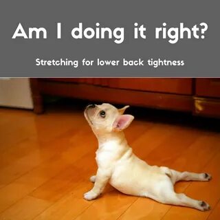 How to stretch to relieve lower back tightness: It's not wha