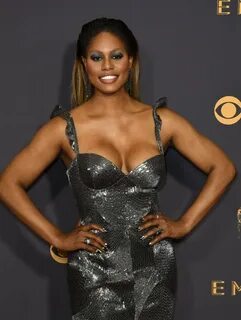 More Pics of Laverne Cox Beaded Dress (13 of 17) - Laverne C