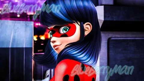 Ladybug with hair down" Edit BlueBerryMari Miraculous Amino