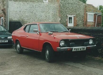 1977 Datsun 120A FII (F10), Norfolk 2001 Seen on the way h. 