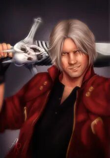 ArtStation - Dante- DMC5 fan art