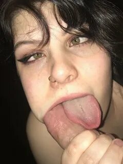 Retarded blowjob