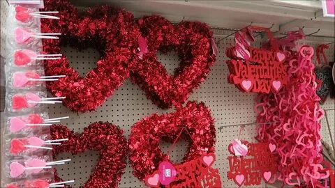 Valentine’s Day Décor & Candy in Big Lots, Hobby Lobby & Mei