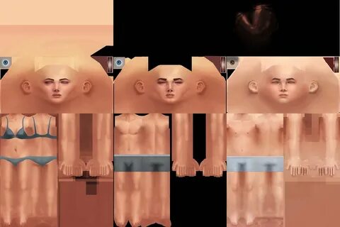 Sim Body Texture Templates All in one Photos