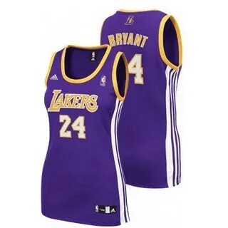 Los Angeles Lakers #24 Kobe Bryant Women's Purple Jersey Wom