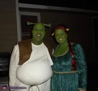 Homemade Shrek And Fiona Costume For Couples Photo 2 4 Free 