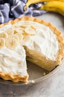 This Banana Cream Pie is made with a homemade pie crust, lot