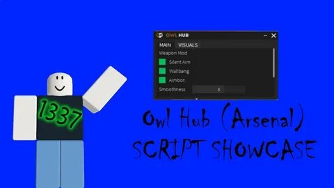 ROBLOX OWL HUB SCRIPT SHOWCASE (ARSENAL) - YouTube