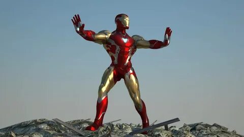 Iron Man Mark 85: 'I Love You 3000' by bkajiki on DeviantArt