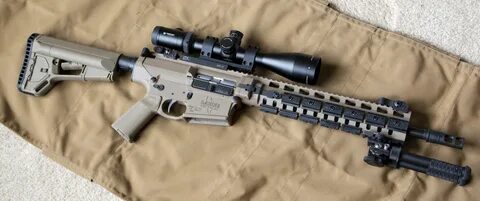 Rampart Gunworks Larue Tactical PredatOBR .308 Cerakote FDE