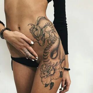Девушки с татуировкой дракона (32шт) - Wantprikol - территор