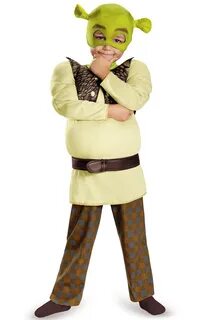 Toys & Games Toys & Hobbies Shrek Childs Costume With Mask S