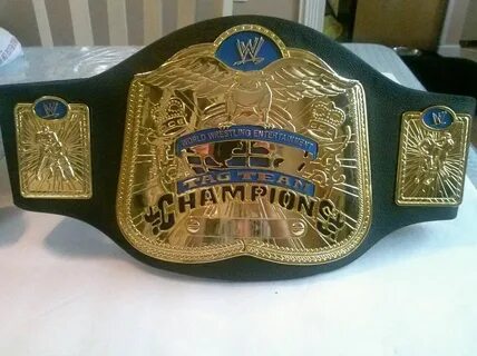 Jakks Pacific 2003,WWE WORLD TAG TEAM CHAMPIONS Foam Belt Yo