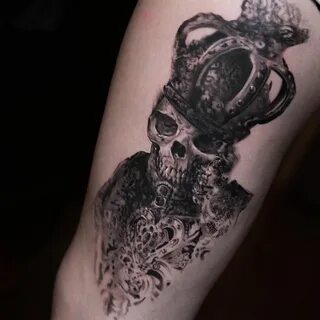 Niki Norberg skull tattoo King tattoos, Skull tattoo design,