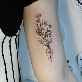 buse_tattoos * Dublin Wildflower tattoo, Lavender tattoo, Vi