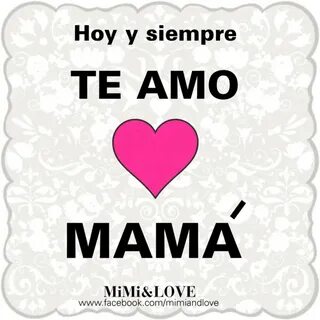 MiMi&LOVE - Polyvore Feliz día mamá frases, Te amo mami fras