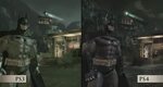 BATMAN: RETURN TO ARKHAM Comparison Video of Original PS3 Gr