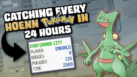 HOW EASILY CAN YOU CATCH EVERY POKEMON IN RUBY/SAPPHIRE/EMER