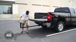 Lund 601021 Hitch Mounted Truck Bed Extender Truck Bed & Tai