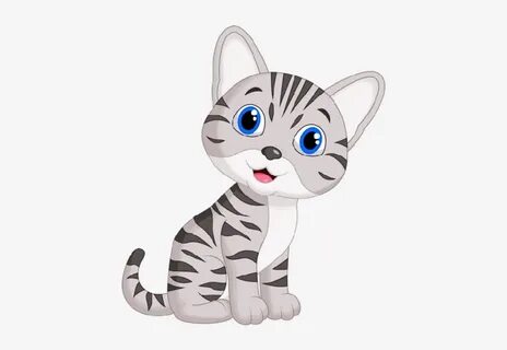 Tabby Cat Clipart Transparent Background - Transparent Backg