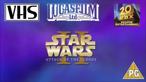 Opening to Star Wars: Episode II: Attack of the Clones UK VH