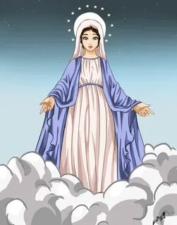 Anime virgin mary