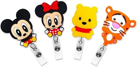 cute Minnie Inspired Badge Reel Disney badge holder nurse Di