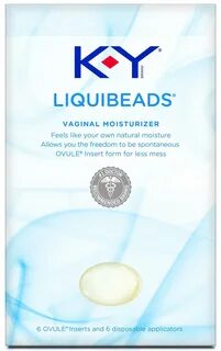 K-Y Liquibeads Feminine Vaginal Moisturizer Liquid Beads - L