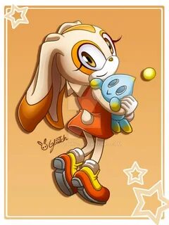 STH Cream The Rabbit by SkullxCake Sonic fan characters, Cre