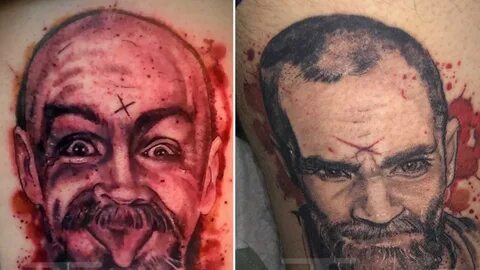 Charles Manson Fanatic Couple Get Manson Portrait Tattoos Wi