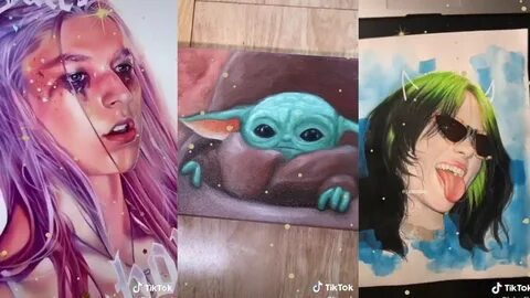 Amazing Art I Found on Tiktok 🎨 - Art TikToks that will Insp