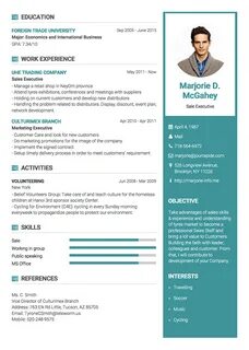 Professional Resume/CV templates with examples - GoodCV.com
