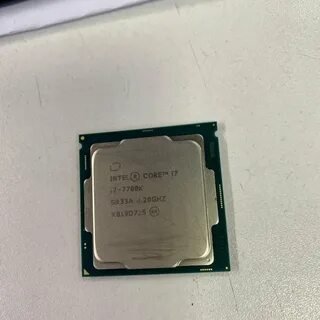 Процессор сокет 1151 Intel Core i7 7700k 4.2 ghz - купить в 